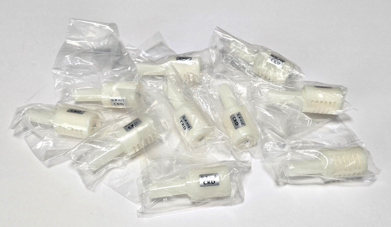 CKD SLW-H10 ( Lot of 10 ) Pneumatic Silencer / Muffler - New