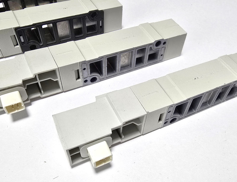 SMC SV3000-38-1A ( Lot of 5 ) Supply Relocation Spacer - New