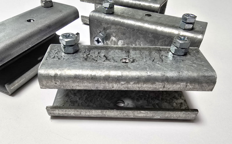 KH Industries FTCT-SP PowerTuff Festoon C Track Coupler Joint Clamps Lot of 4