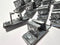 KH Industries FTCT-HG PowerTuff Festoon C Track Support Bracket Hanger Lot of 12