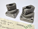 Misumi KLSM12 12mm Dia Clamp Type Stand Brackets - Lot of 2