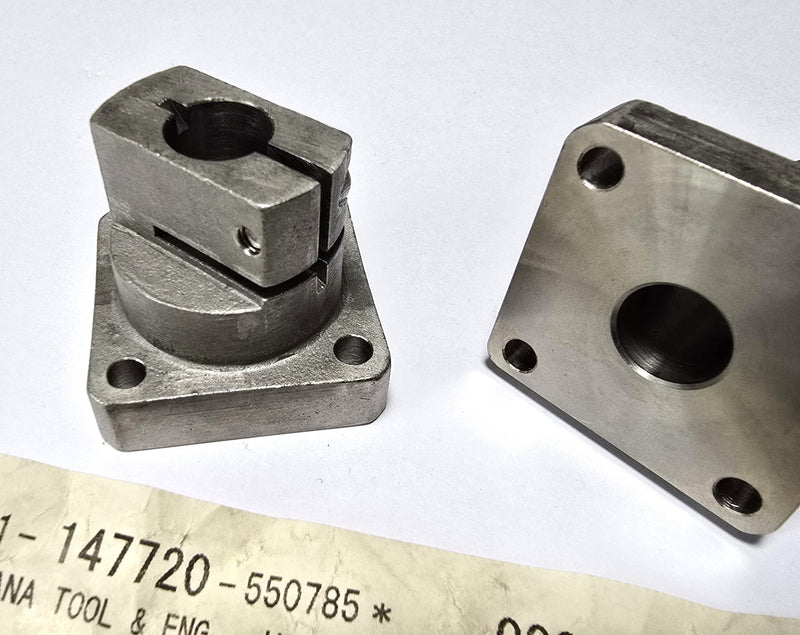 Misumi KLSM12 12mm Dia Clamp Type Stand Brackets - Lot of 2