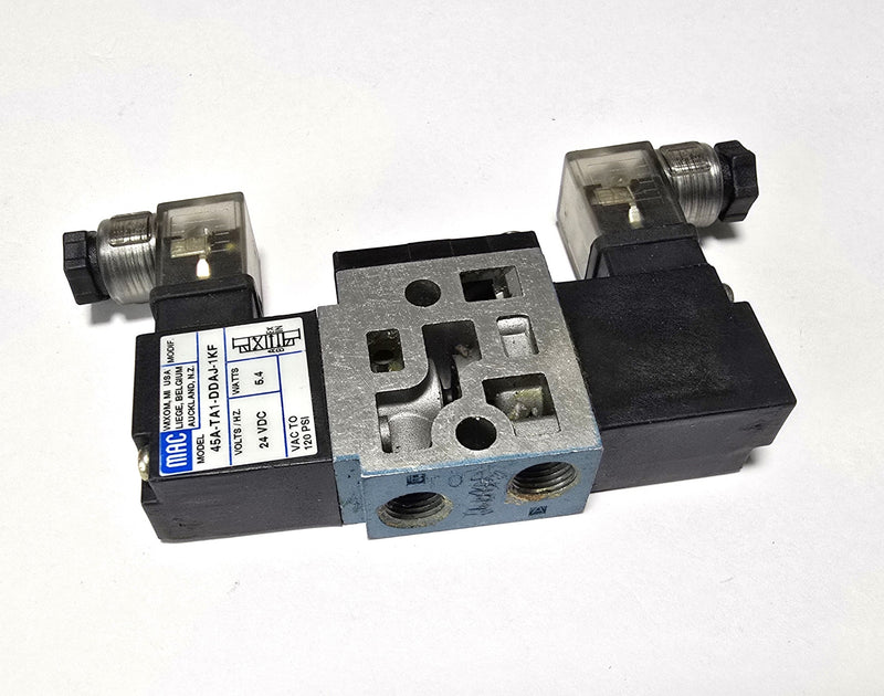 MAC 45A-TA1-DDAJ-1KF Dual 24VDC Solenoid Valve Assembly
