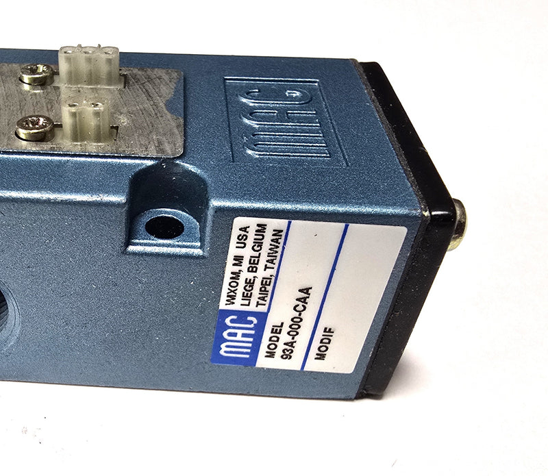 MAC 93A-000-CAA Pneumatic Valve Manifold - New