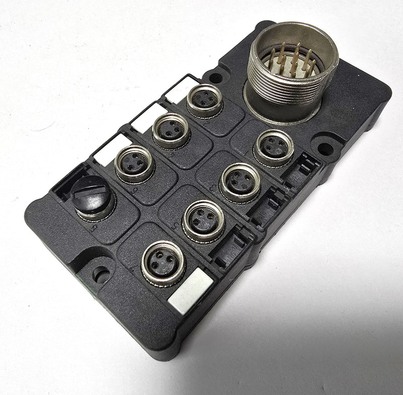 Murr 3827762 8-Port I/O M8 3-Pin Distribution Block - New
