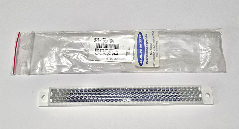 Banner BRT-150X18A Linear Reflector Sensor Target 6-5/8" x 3/4" - New