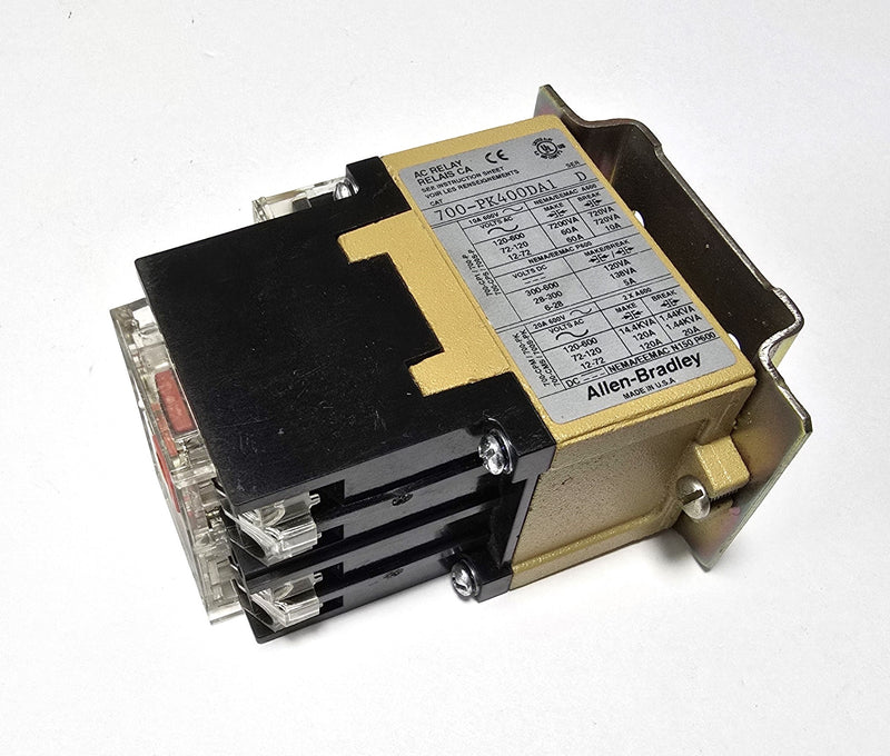 Allen Bradley 700-PK400DA1 120V Master Control AC Relay - NOS