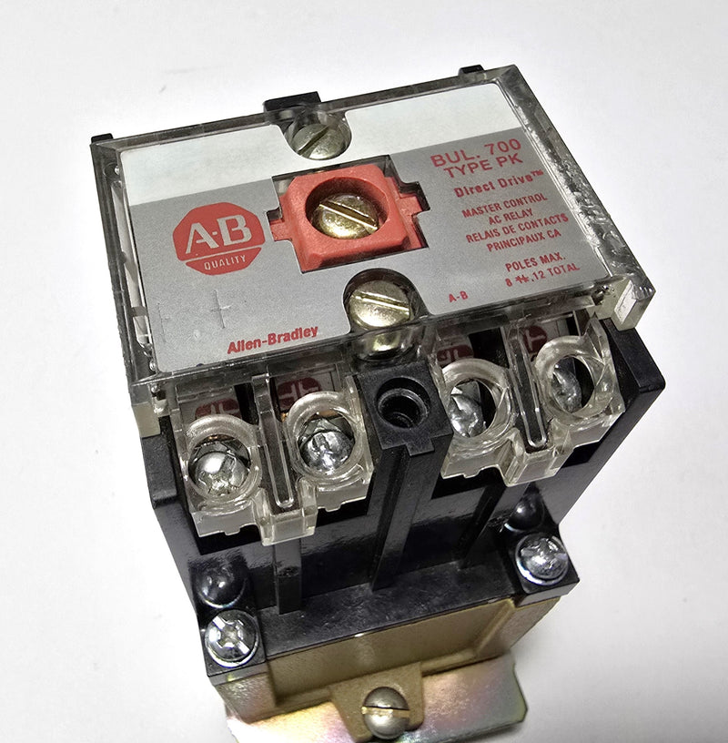 Allen Bradley 700-PK400DA1 120V Master Control AC Relay - NOS