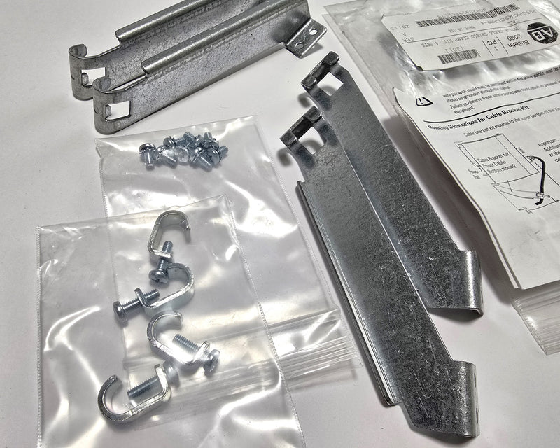 Allen Bradley 2090-K2KSCLAMP-4 Motor Cable Shield Clamp Kit 4-Sets - New