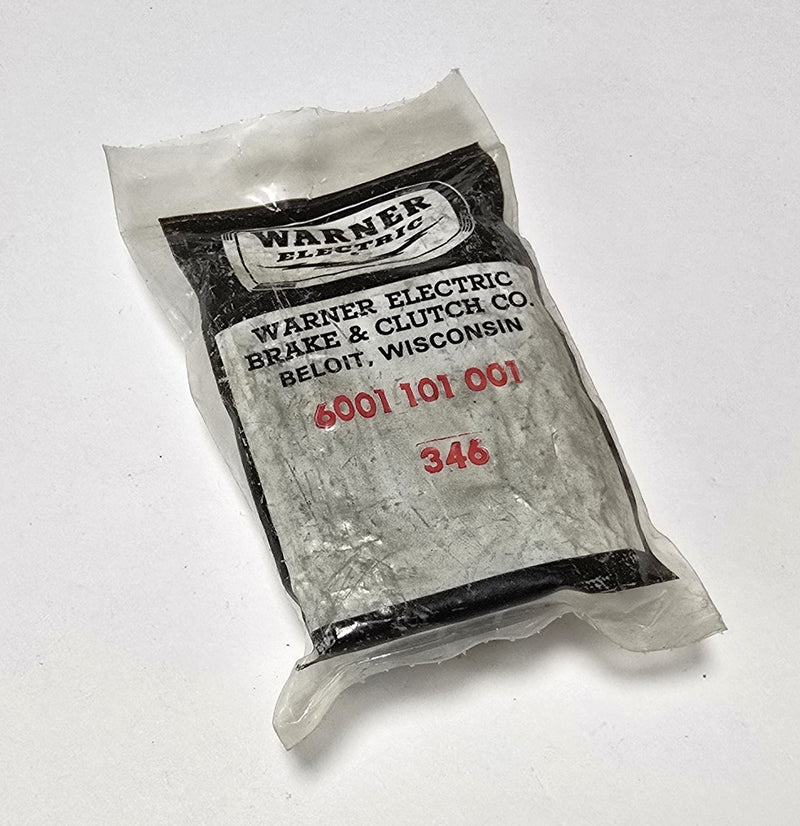Warner Electric 6001 101 001 8-pin Relay Base - New / Sealed
