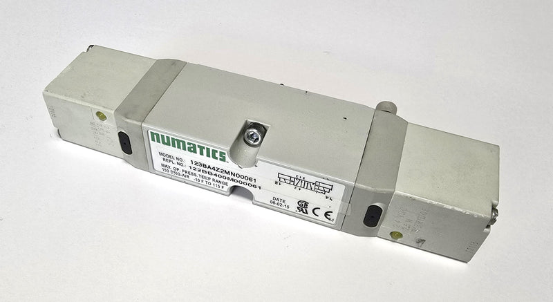 Numatics 123BA4Z2MN00061 Pneumatic Dual 24VDC Solenoid Valve