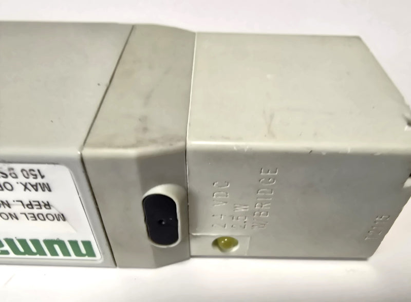 Numatics 123BA4Z2MN00061 Pneumatic Dual 24VDC Solenoid Valve