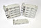 SMC VVQ2000-10A-1 ( Lot of 11 ) Pneumatic Valve Blanking Plate