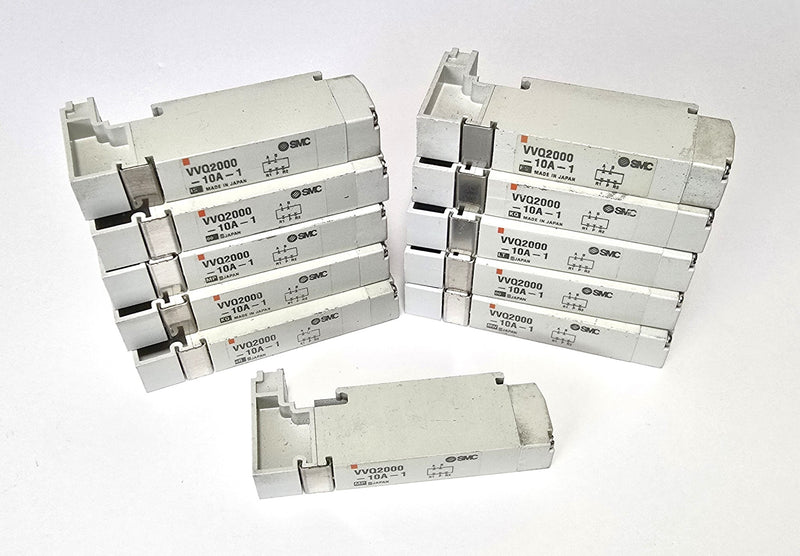 SMC VVQ2000-10A-1 ( Lot of 11 ) Pneumatic Valve Blanking Plate