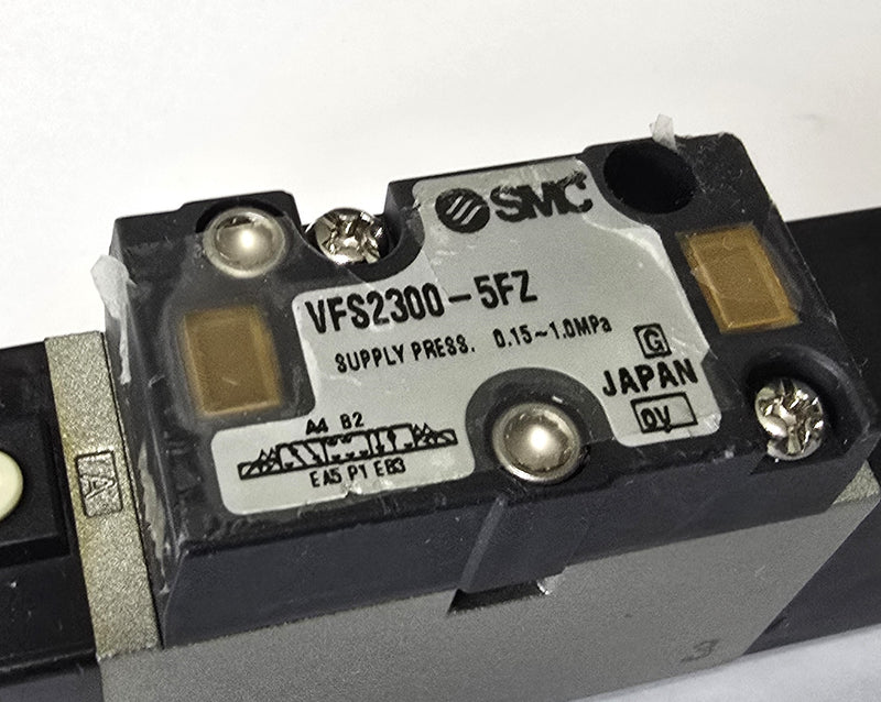 SMC VFS2300-5FZ Dual 24VDC Pneumatic Solenoid Valve - New