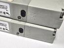 Numatics 051BA400M000061 ( Lot of 2 ) 24VDC Solenoid Pneumatic Valve & Gaskets