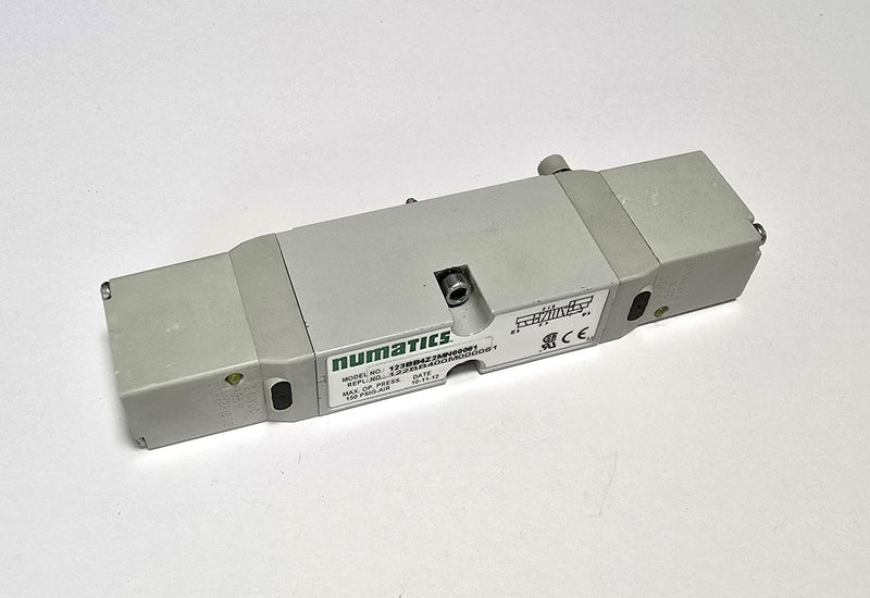 Numatics 122BB400M000061 Dual 24VDC Solenoid Pneumatic Valve
