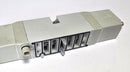Numatics 122BB600M000061 Dual 24VDC Solenoid Pneumatic Valve & Gasket