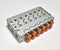 SMC Pneumatic 6-Valve Manifold Block Assembly