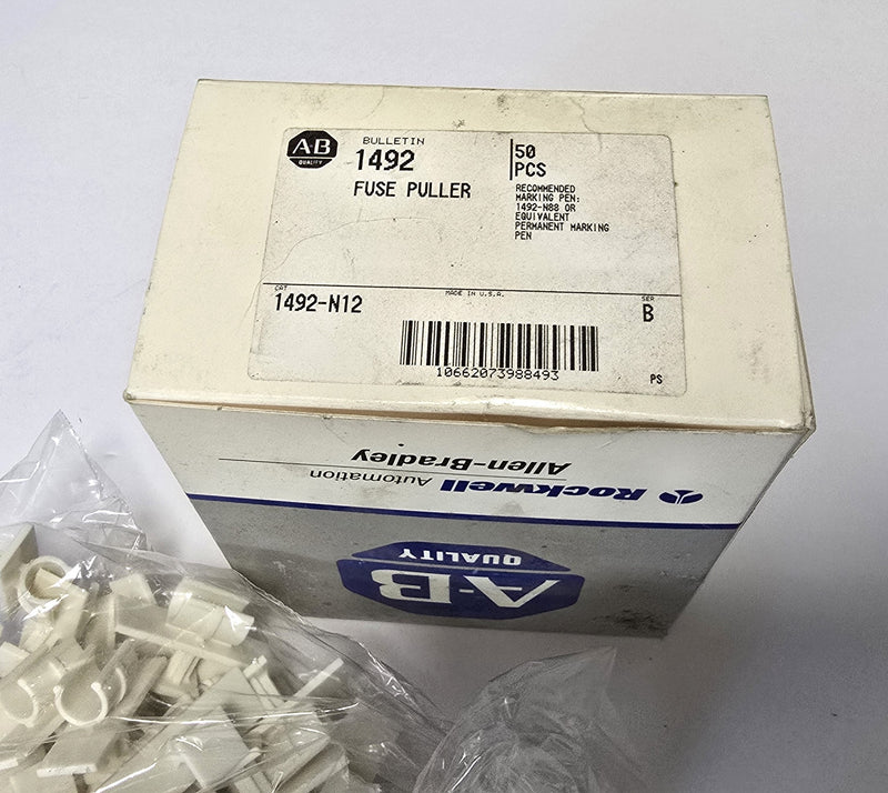Allen Bradley 1492-N12 Terminal Block Fuse Puller ( 50-Pack ) - New