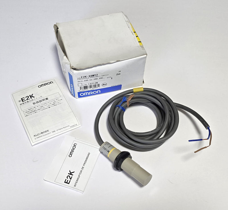 Omron E2K-X8MY2 Capacitive Proximity Switch ( 2m ) 100-240VAC - New