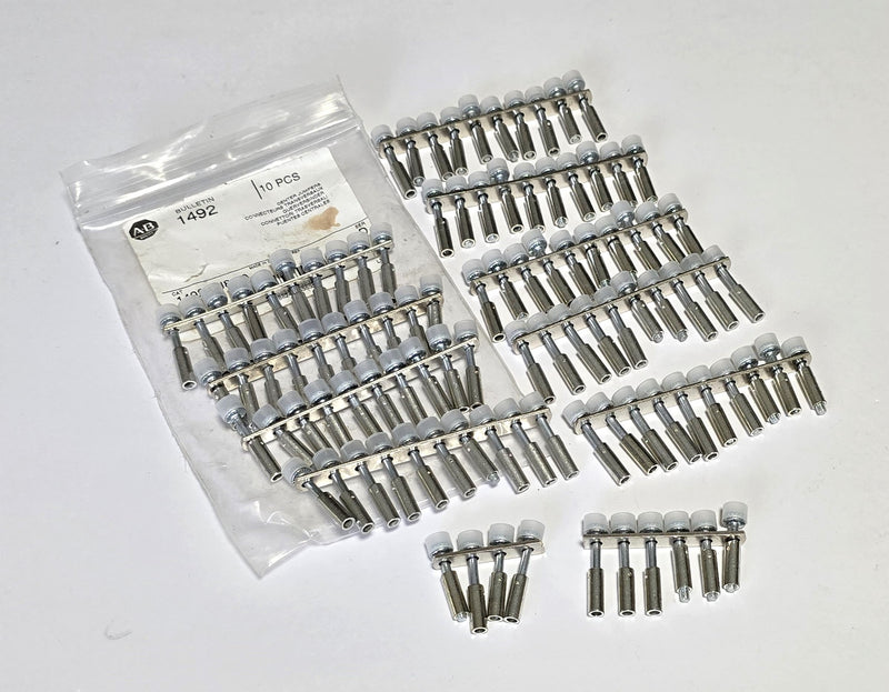 Allen Bradley 1492-CJ8-10 ( Lot of 9+ ) Terminal Block Center Jumpers - New