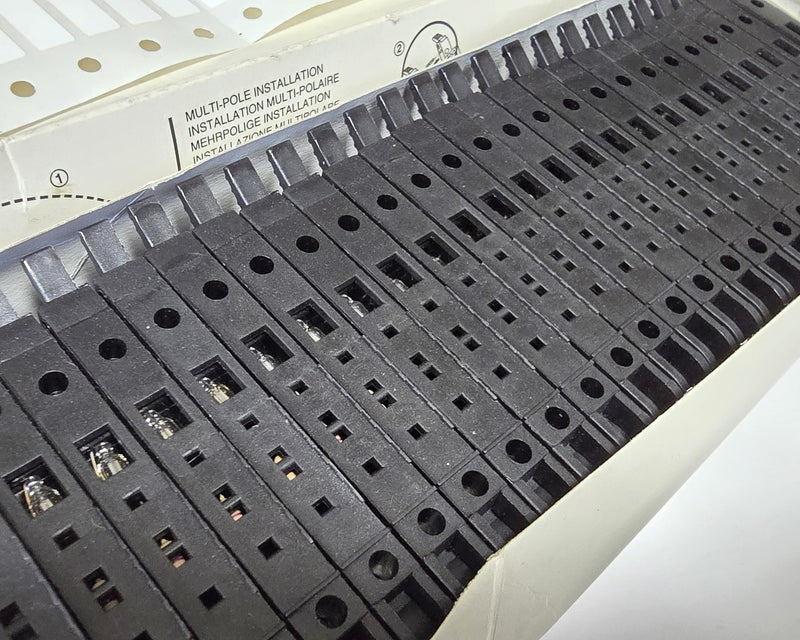 Allen Bradley 1492-H4 ( Box-25 ) Fuse Holder Terminal Block w/ Indicator - New