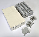 Allen Bradley 1492-W6 ( Lot of 43 ) Gray Terminal Blocks - New