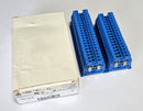 Allen Bradley 1492-W4-B ( Lot of 37 ) Blue Terminal Blocks - New