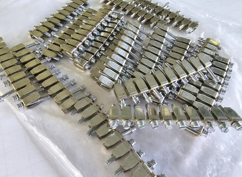 Entrelec 1SNA168974R0000 BJM8-10 ( Lot of 17 ) Terminal Block Jumpers - New