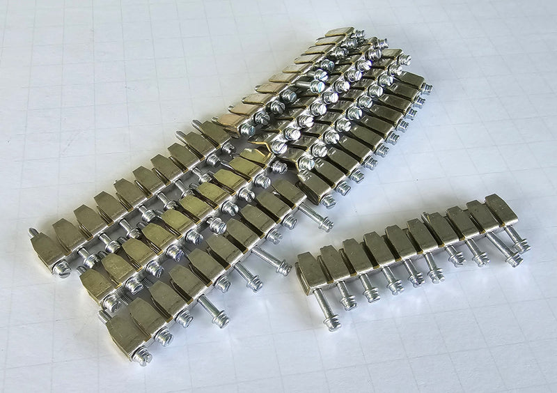 Entrelec 1SNA168974R0000 BJM8-10 ( Lot of 8 ) Terminal Block Jumpers - New