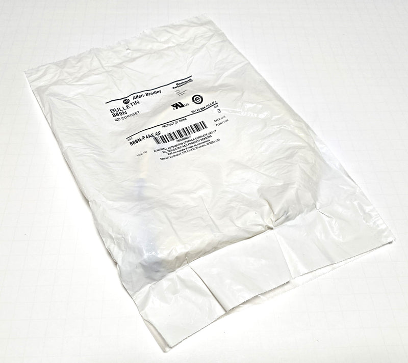 Allen Bradley 889N-F4AE-6F 4-Pin Mini Straight 6' Cable - New / Sealed