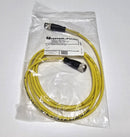 Pepperl + Fuchs V1-G-YE2M-PVC-U-V1-G 4-Pin Male M12 to 4-Pin FemaleM12 2M Cable