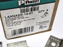 Panduit LAM2A2/0-14-6Y Alum. Dual Barrel Lug 14-2/0 AWG ( 6-Pack ) New in Box