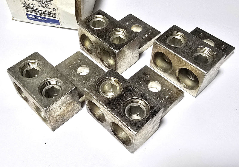 T&B Blackburn ADR60-21 ALCUL 2-Cond 2 AWG -600KCMIL Lugs ( 4-Pack ) - New