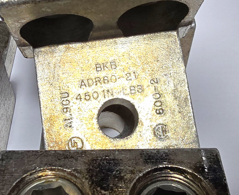 T&B Blackburn ADR60-21 ALCUL 2-Cond 2 AWG -600KCMIL Lugs ( 4-Pack ) - New