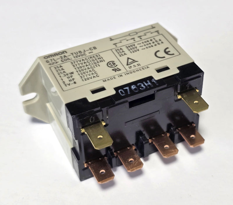 Omron G7L-2A-TUBJ-CB 12VDC Coil Enclosed Power Relay - New