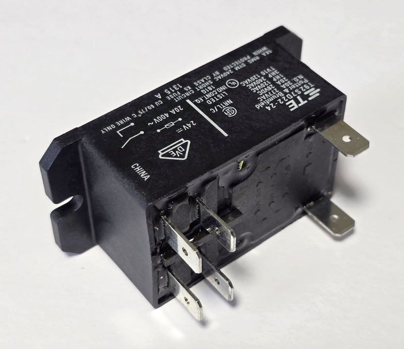 TE Connectivity T92S7D22-24 6-Pin 24VDC Coil Enclosed Power Relay - New