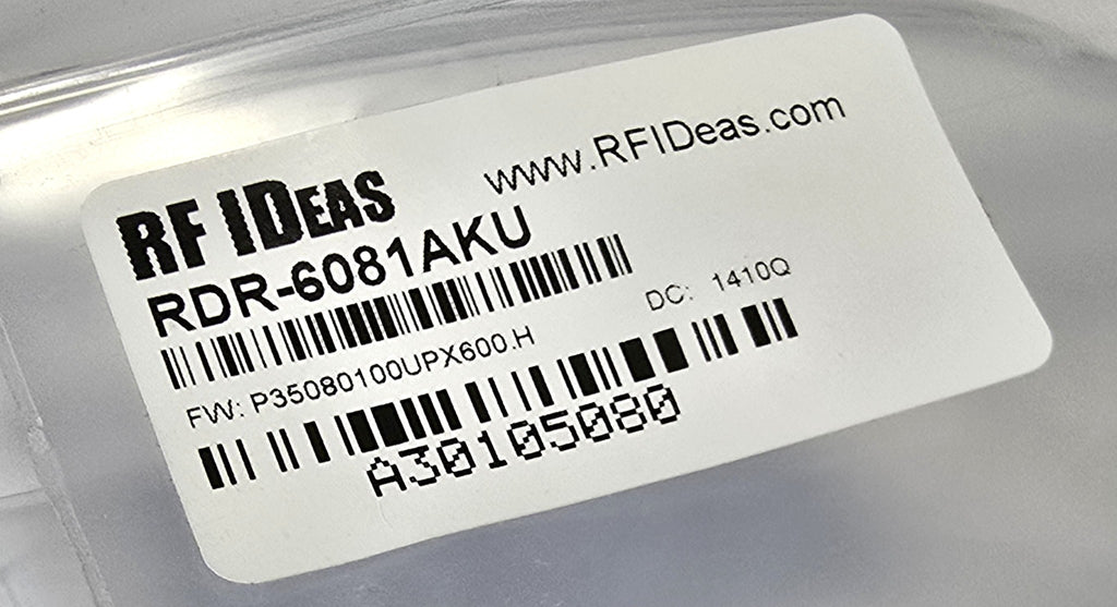 Wave Rfid Rdr RFIDeas RDR-6081AKU Wave ID pcProx RFID Solo Keystroke HID USB Reader ...