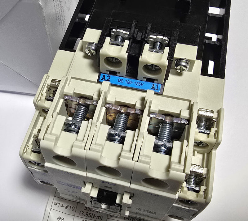 Mitsubishi SD-N35CX Contactor 120-125VDC Coil 3P ( 2NO - 2NC ) - New in Box