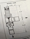 Eaton Model 239B Inlet Pressure Regulation Valve 1-1/4" Orfice - New