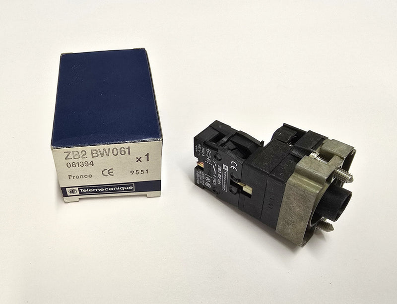 Telemecanique ZB2-BW061 Light Module Push Button Contact Block Assembly - New