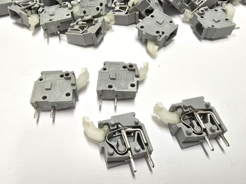 WAGO 255-401 Stackable PCB Terminal Blocks ( Lot of 50 ) New