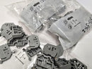 WAGO 249-117 Terminal Block End Anchors Screwless End Stops ( Lot of 68 ) New