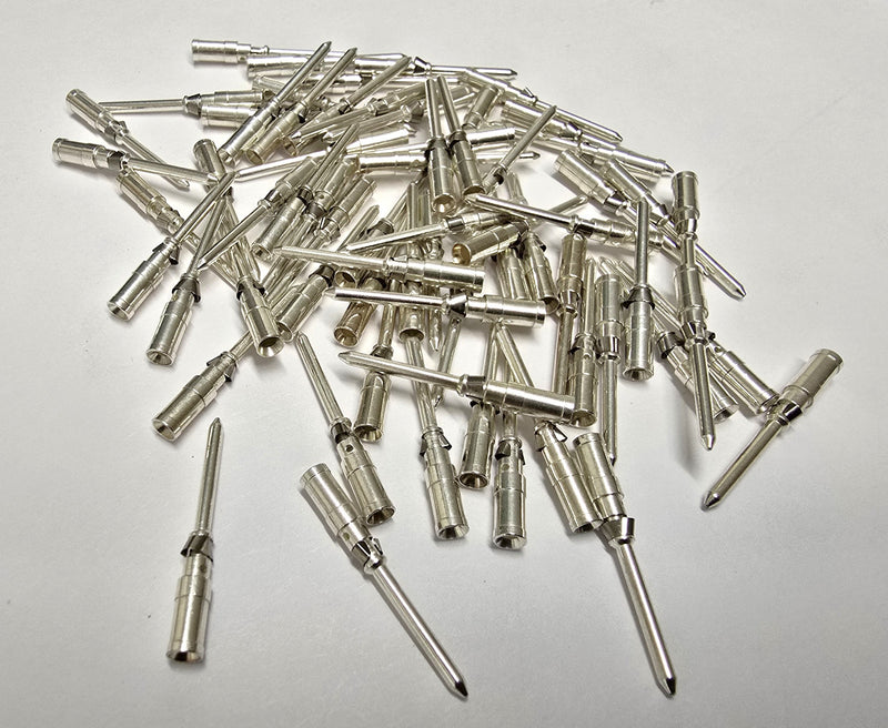 Harting 09150006101 Male 16AWG Crimp Contact Pins ( Pack of 68 ) New