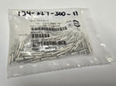 Harting 09150006201 Female 16AWG Crimp Contact Pins ( Pack of 100 ) New / Sealed