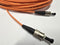 Optical Sources ST-2210-C2D Fiber Optic Orange Cable P/CD 062 ST-ST 10M DPX