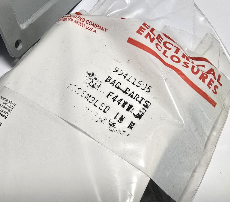 Hoffman F44WE90 nVent 4" x 4" 90° Wireway Elbow - New