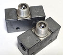 ARO 212-C Manual Air Control Roller Ball Acuated Valve 3-Way 1/8" NPT - Lot of 2