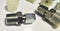 Parker 6-8 FBU-S Flareless Male Connector 1/2" NPTF 3/8" Tube Steel ( Lot of 9 )